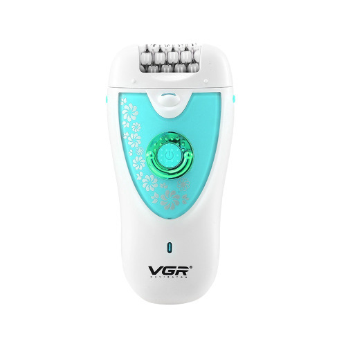 Эпилятор VGR V-722 White, голубой эпилятор rowenta soft sensation ep5700f0 white