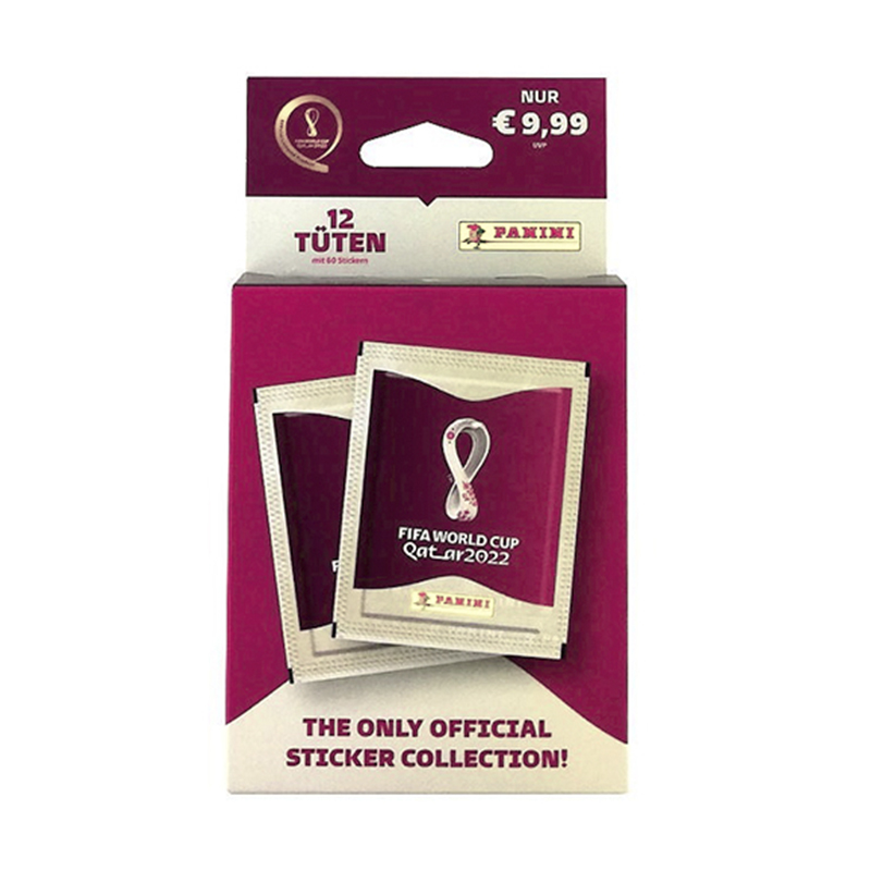 

Эко-блистер Panini FIFA World Cup Qatar 2022 (60 наклеек серебряной коллекции)