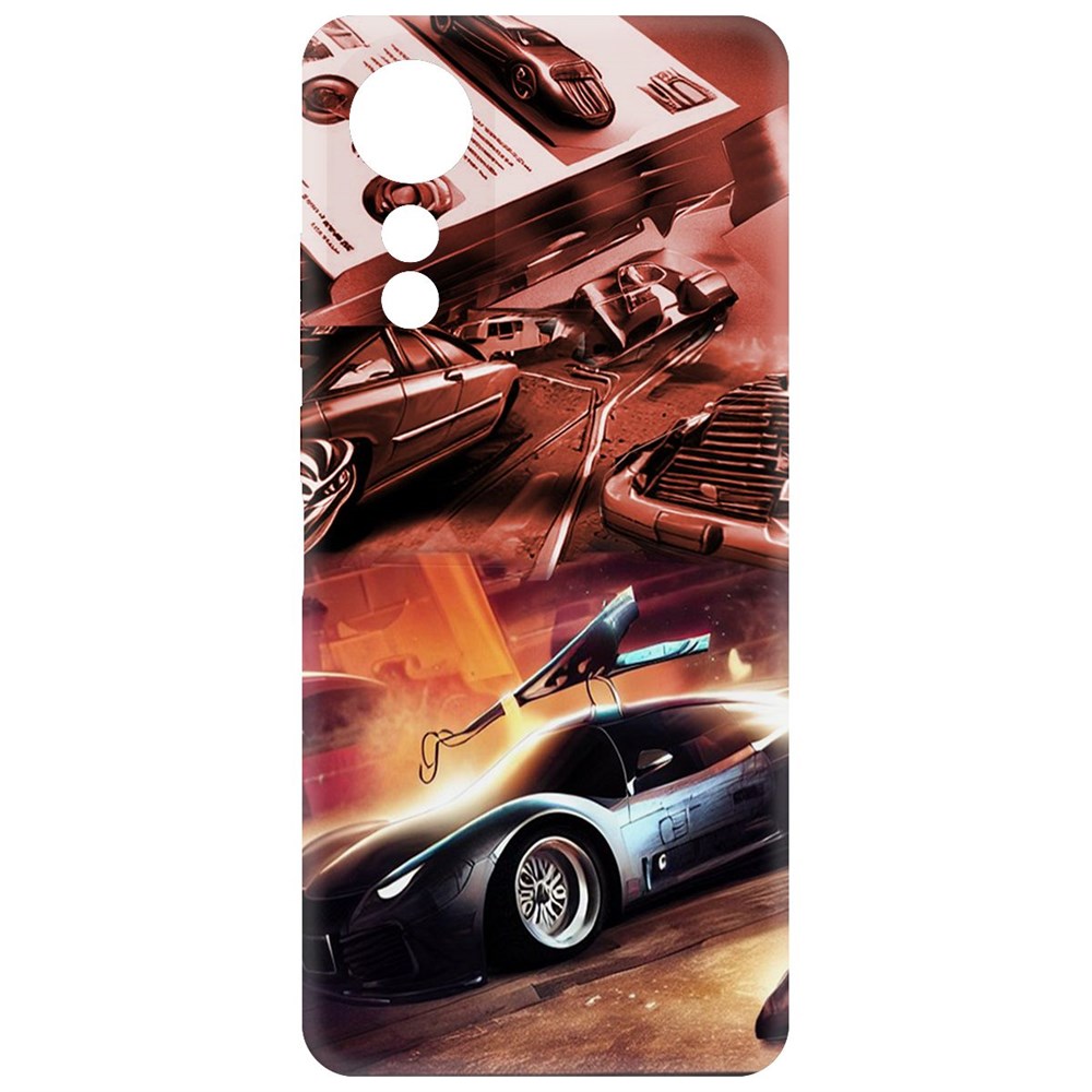 

Чехол-накладка Krutoff Soft Case Автодинамика для Oppo A78 4G черный