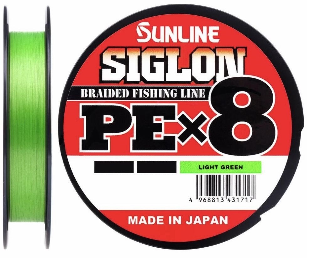 Плетеный шнур Sunline Siglon PEx8 light-green