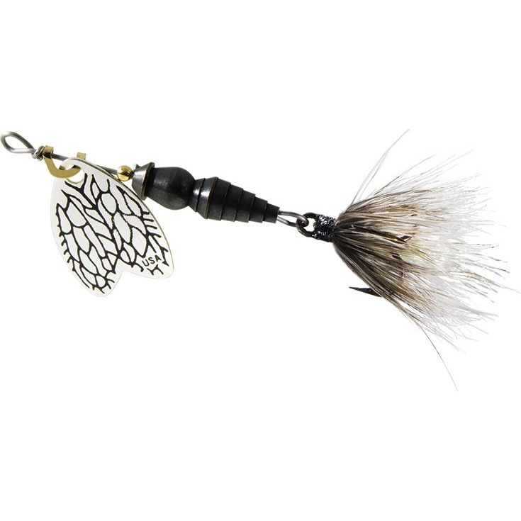 

Блесна THUNDER BUG №2 dragon 7 г Mepps, Черный;серебристый, Thunder Bug