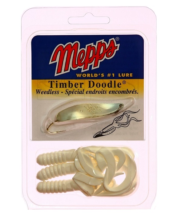 

Блесна TIMBER DOODLE №1 silver 12 г Mepps, Серебристый, Timber Doodle