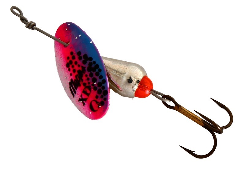 

Блесна XD TRIO FLUO №0 rainbow 2.5 г Mepps, Разноцветный, XD Trio Fluo