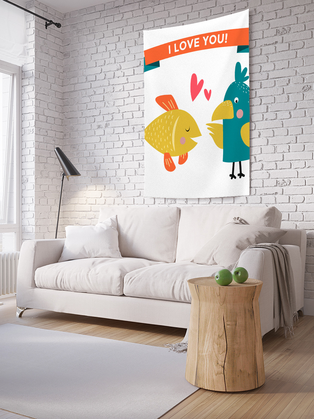 

Вертикальное фотопанно на стену JoyArty Чудные признания 100x150 см, Чудные признания