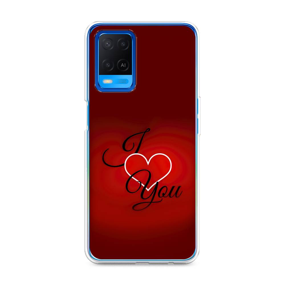 

Чехол Awog на Oppo A54 "I love you 3", Разноцветный, 256150-6