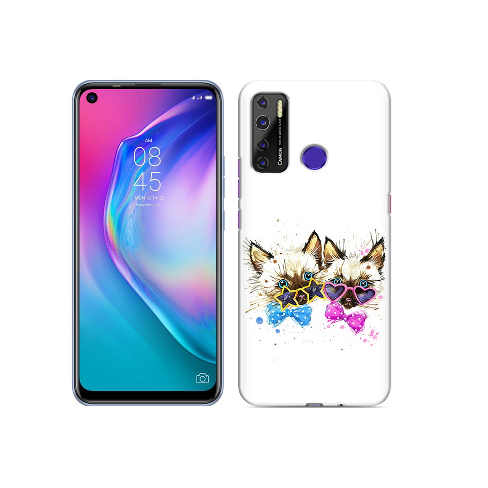 

Чехол MyPads Tocco для Tecno Camon 15 милые котята, Прозрачный, Tocco