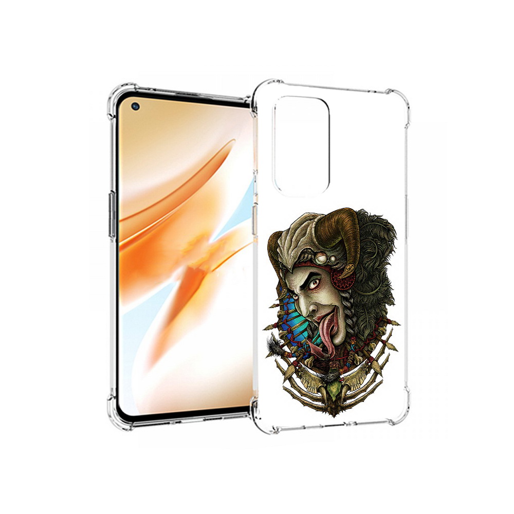 

Чехол MyPads Tocco для OnePlus 9 Pro длинный язык (PT159597.127.330), Прозрачный, Tocco