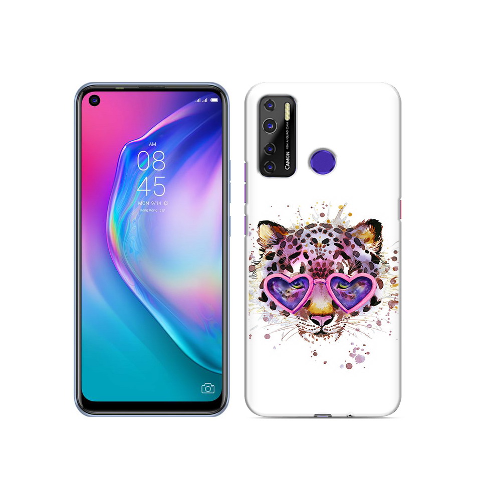 

Чехол MyPads Tocco для Tecno Camon 15 модный леопард, Прозрачный, Tocco