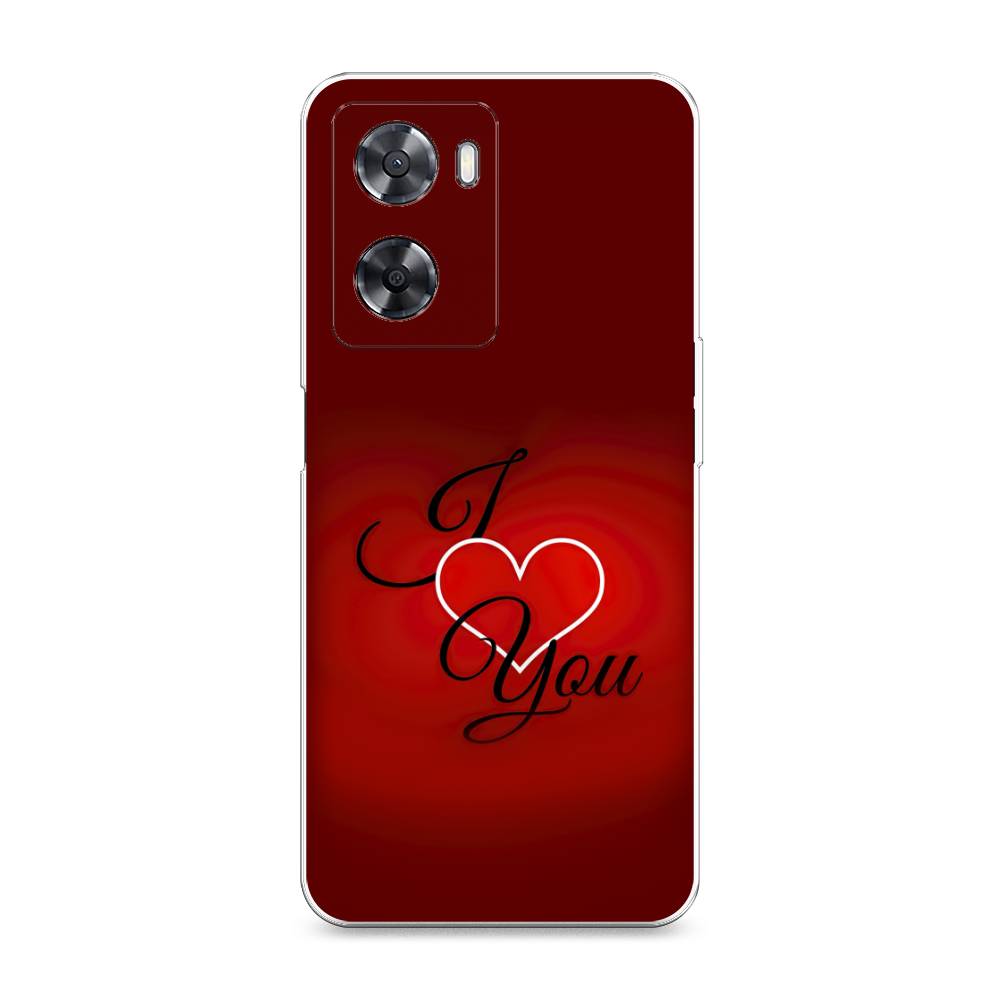 

Чехол Awog на Oppo A57 4G/A77 4G/A77s 4G/A57s "I love you 3", Разноцветный, 2510350-6