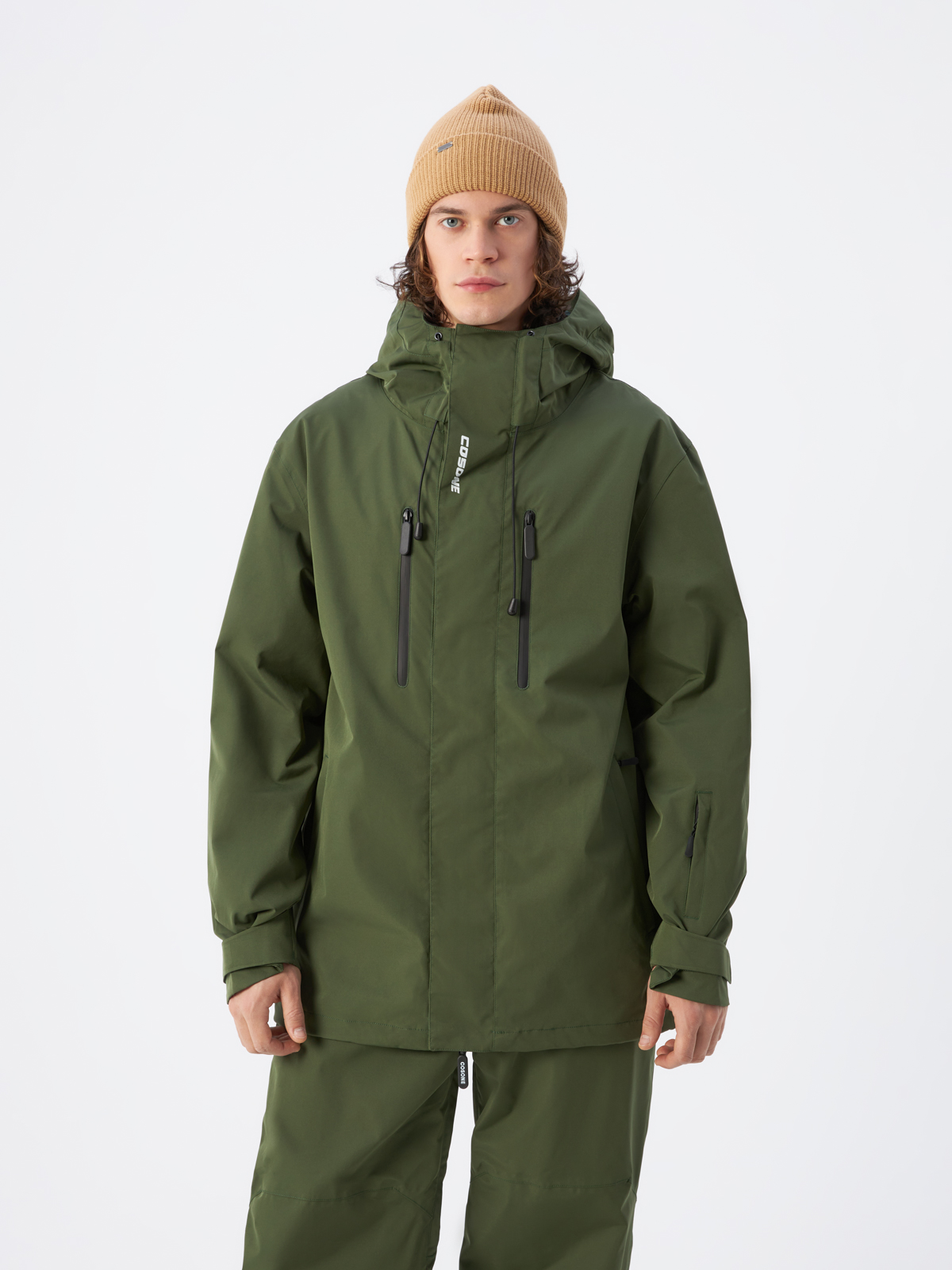 Куртка Cosone FS21033103 S INT Зеленый-хаки