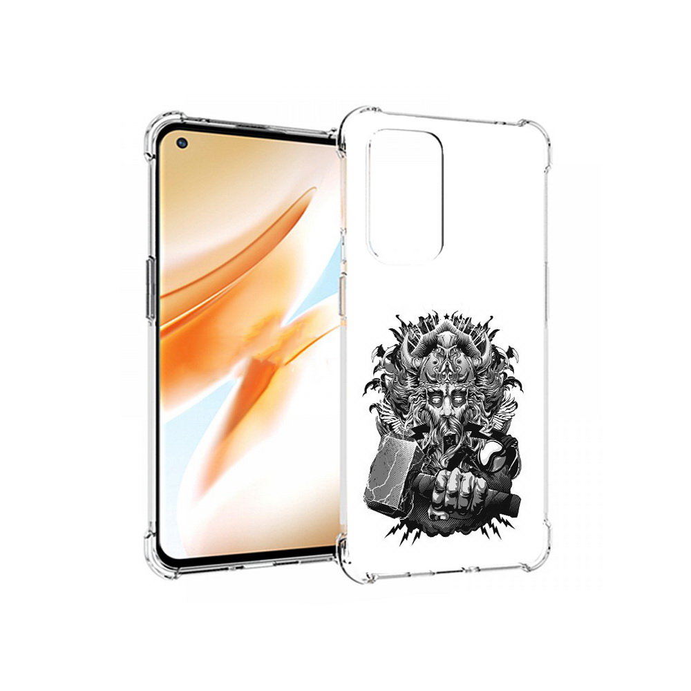 

Чехол MyPads Tocco для OnePlus 9 Pro злой тор (PT159597.127.363), Прозрачный, Tocco