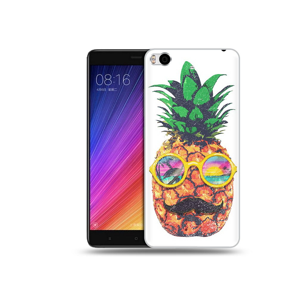 

Чехол MyPads Tocco для Xiaomi Mi 5S прикольный ананас с лицом (PT91899.330.556), Прозрачный, Tocco
