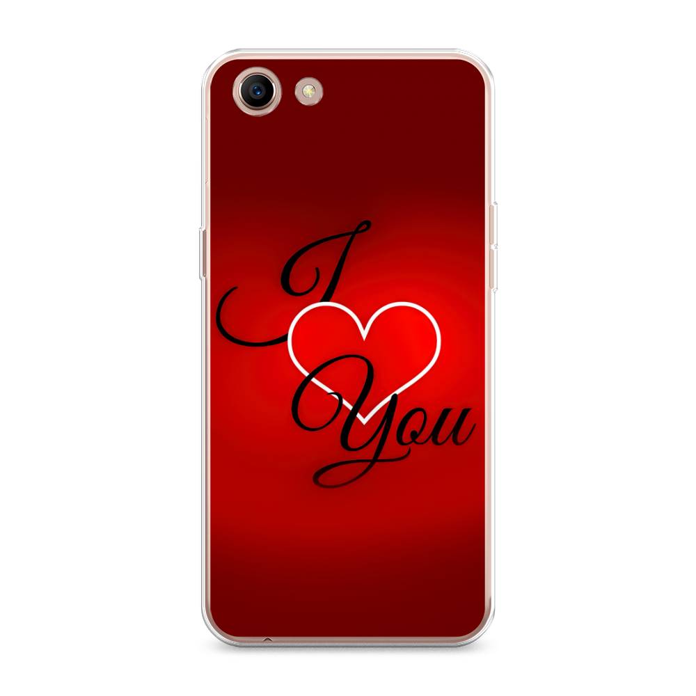 

Чехол Awog на Oppo A83 "I love you 3", Разноцветный, 250150-6