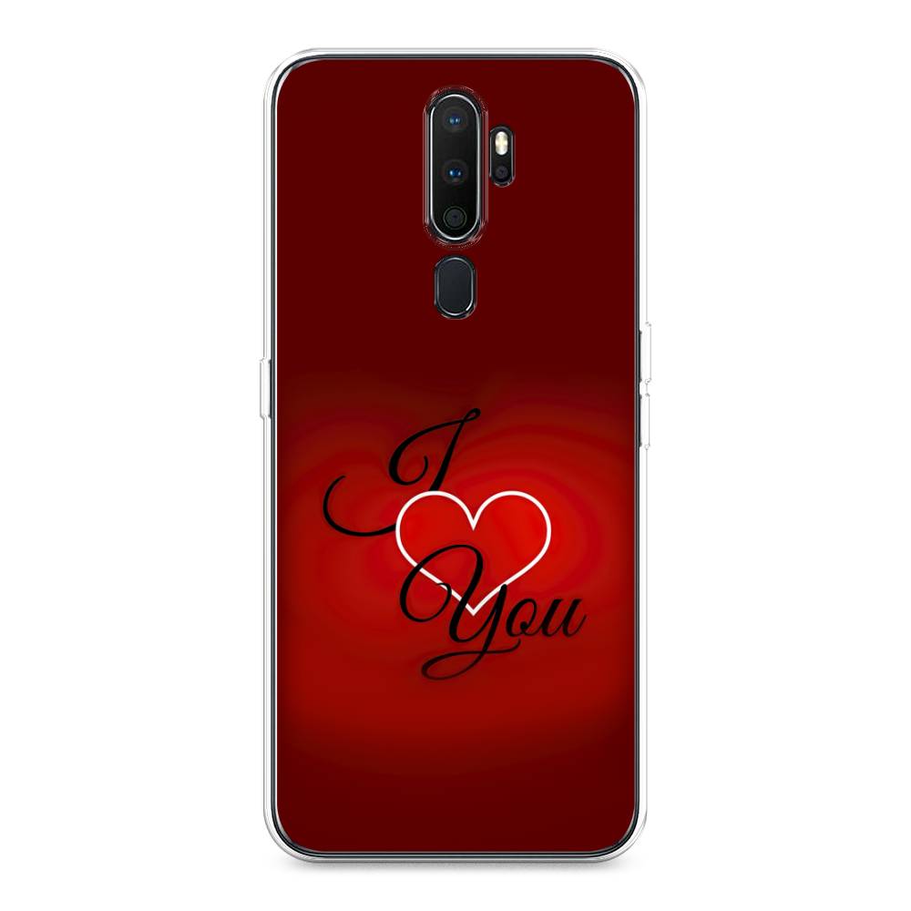 

Чехол Awog на Oppo A5/A9 2020 "I love you 3", Разноцветный, 251950-6