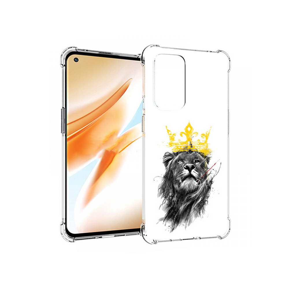 

Чехол MyPads Tocco для OnePlus 9 Pro король-лев (PT159597.127.391), Прозрачный, Tocco