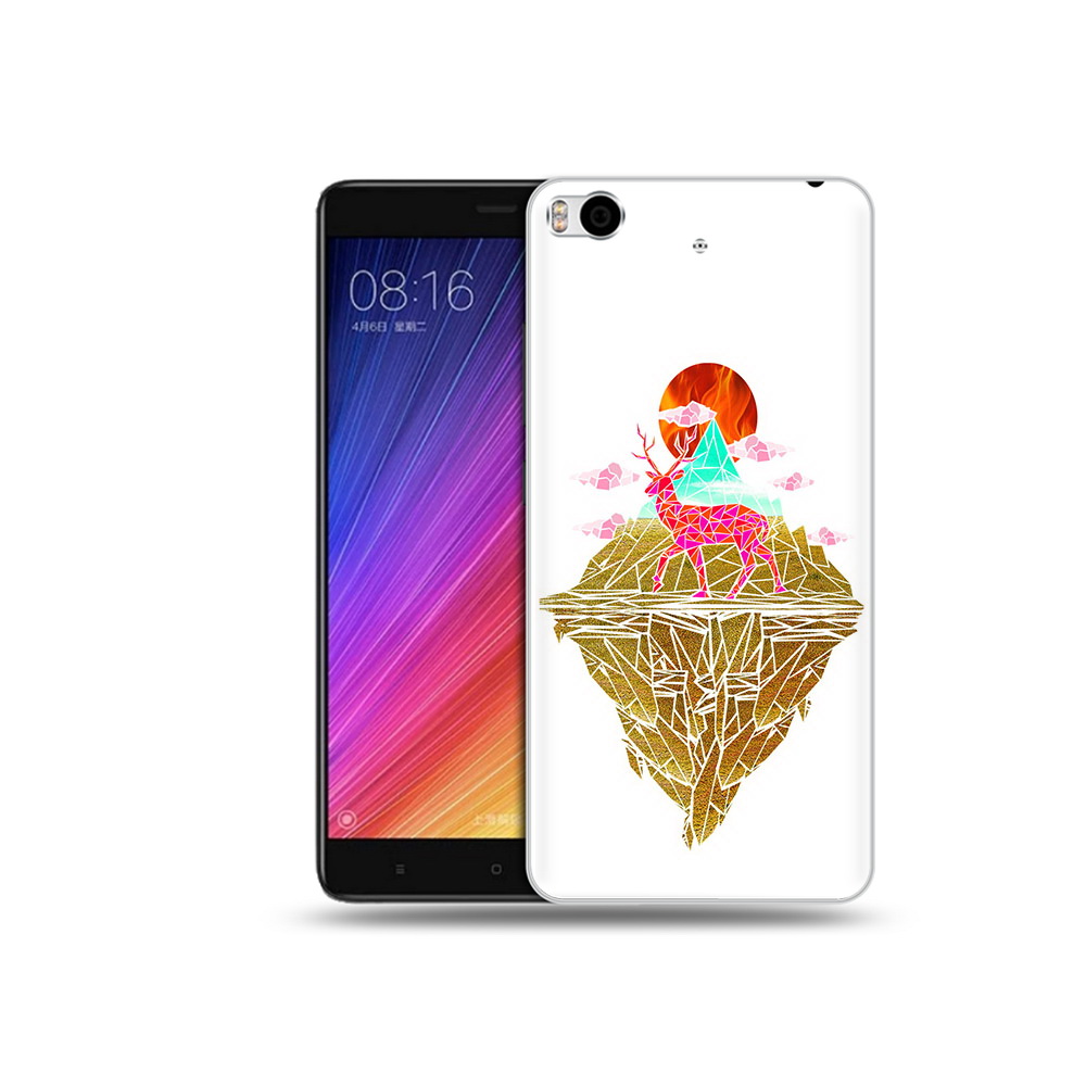 

Чехол MyPads Tocco для Xiaomi Mi 5S розовый олень абстракция (PT91899.330.586), Прозрачный, Tocco