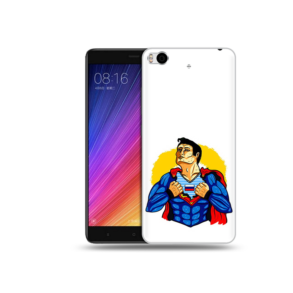 

Чехол MyPads Tocco для Xiaomi Mi 5S русский супермен (PT91899.330.591), Прозрачный, Tocco