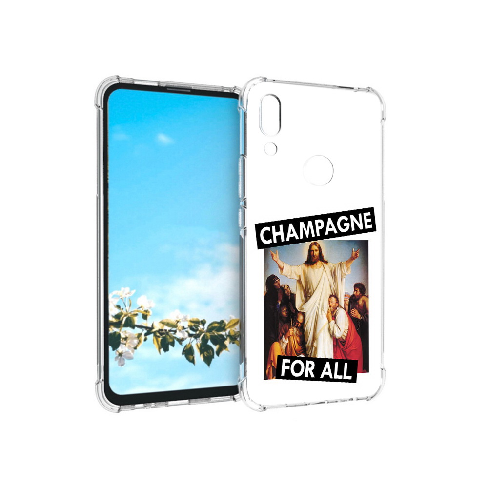 

Чехол MyPads Tocco для Huawei P Smart Z шампанское, Прозрачный, Tocco