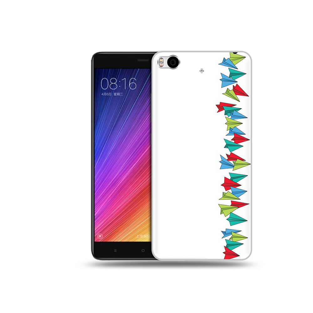 

Чехол MyPads Tocco для Xiaomi Mi 5S самолетики из листочков (PT91899.330.593), Прозрачный, Tocco