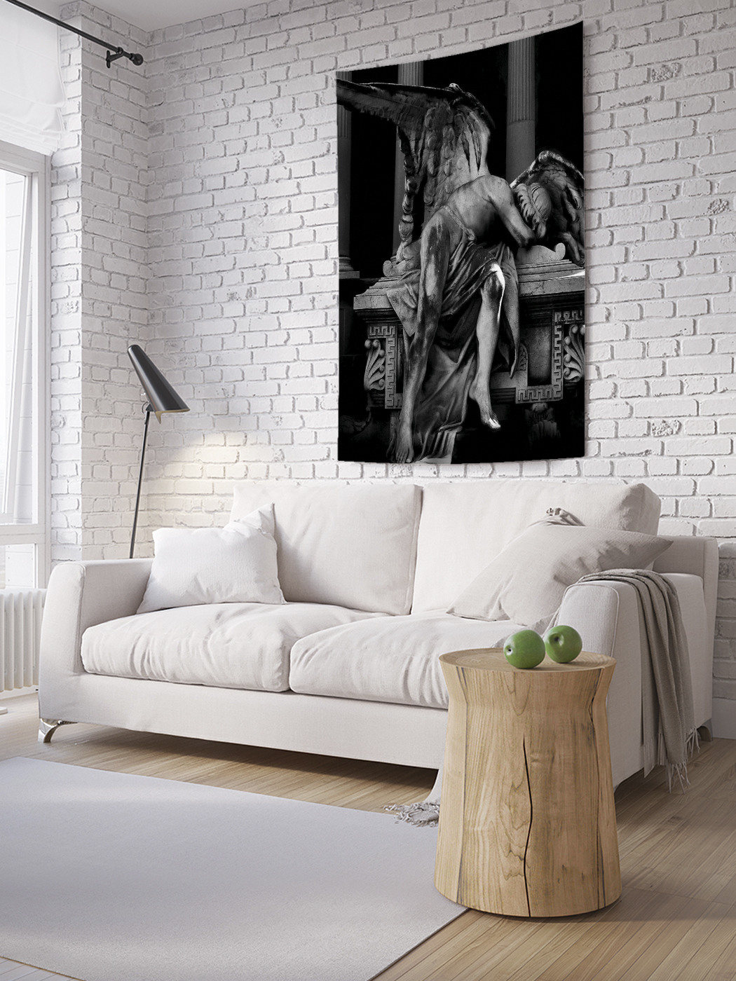 

Вертикальное фотопанно на стену JoyArty Падший ангел 100x150 см, Падший ангел