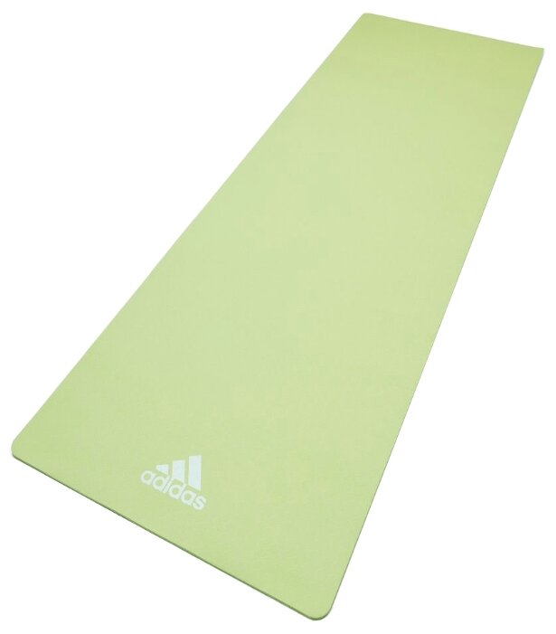 Коврик для йоги Adidas ADYG-10100 green light 176 см, 0,8 мм
