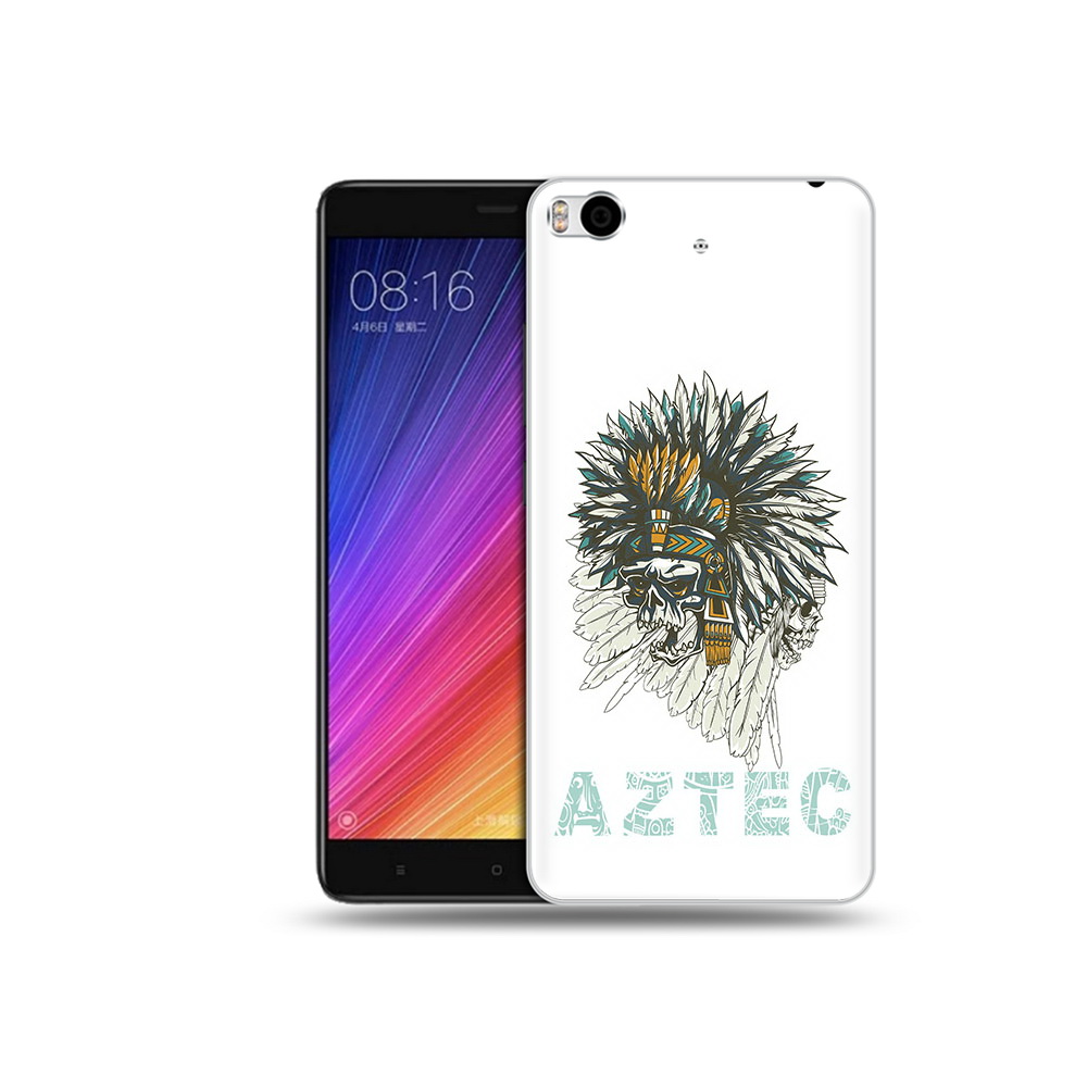 

Чехол MyPads Tocco для Xiaomi Mi 5S скелет индеец (PT91899.330.602), Прозрачный, Tocco