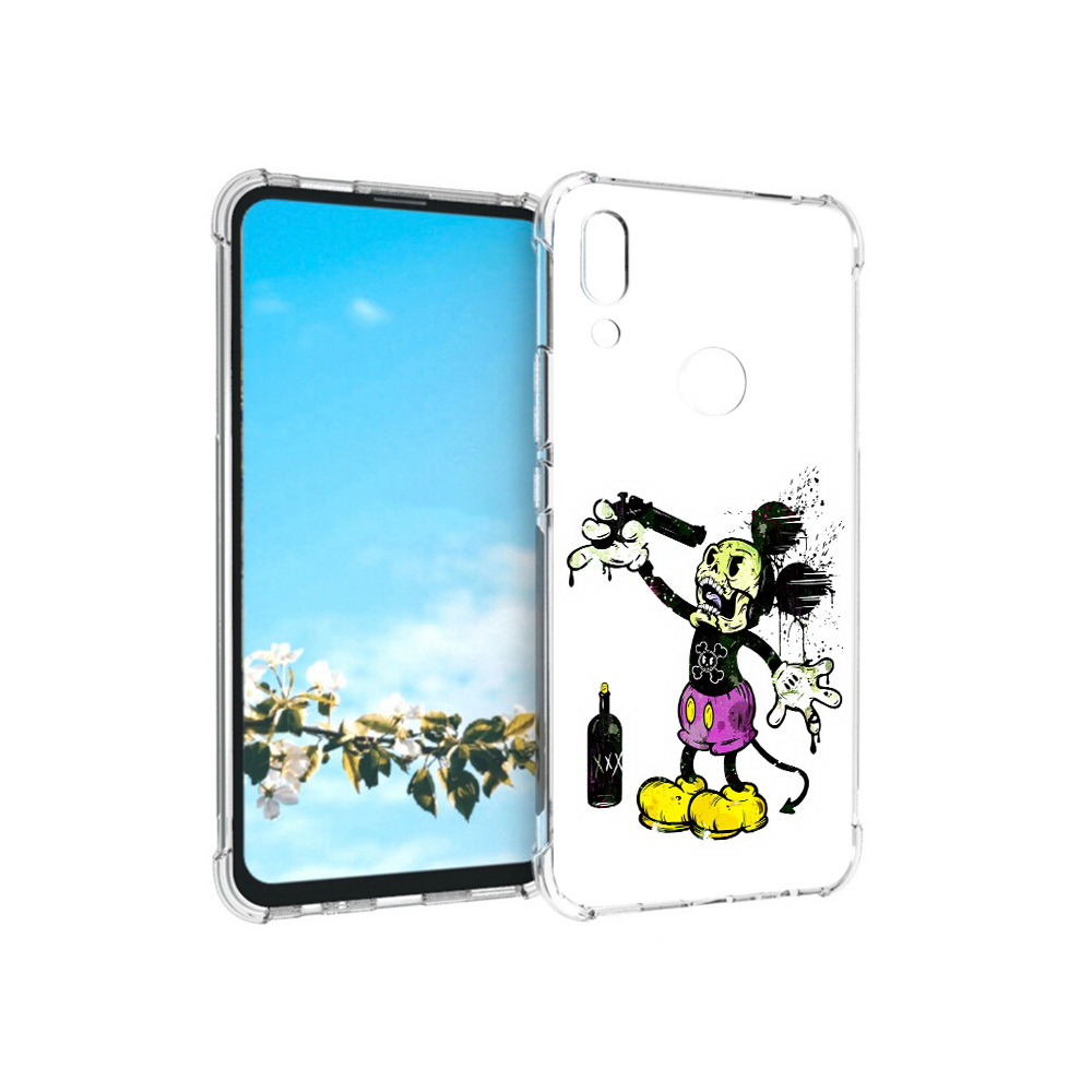 

Чехол MyPads Tocco для Huawei P Smart Z Драг Микки, Прозрачный, Tocco