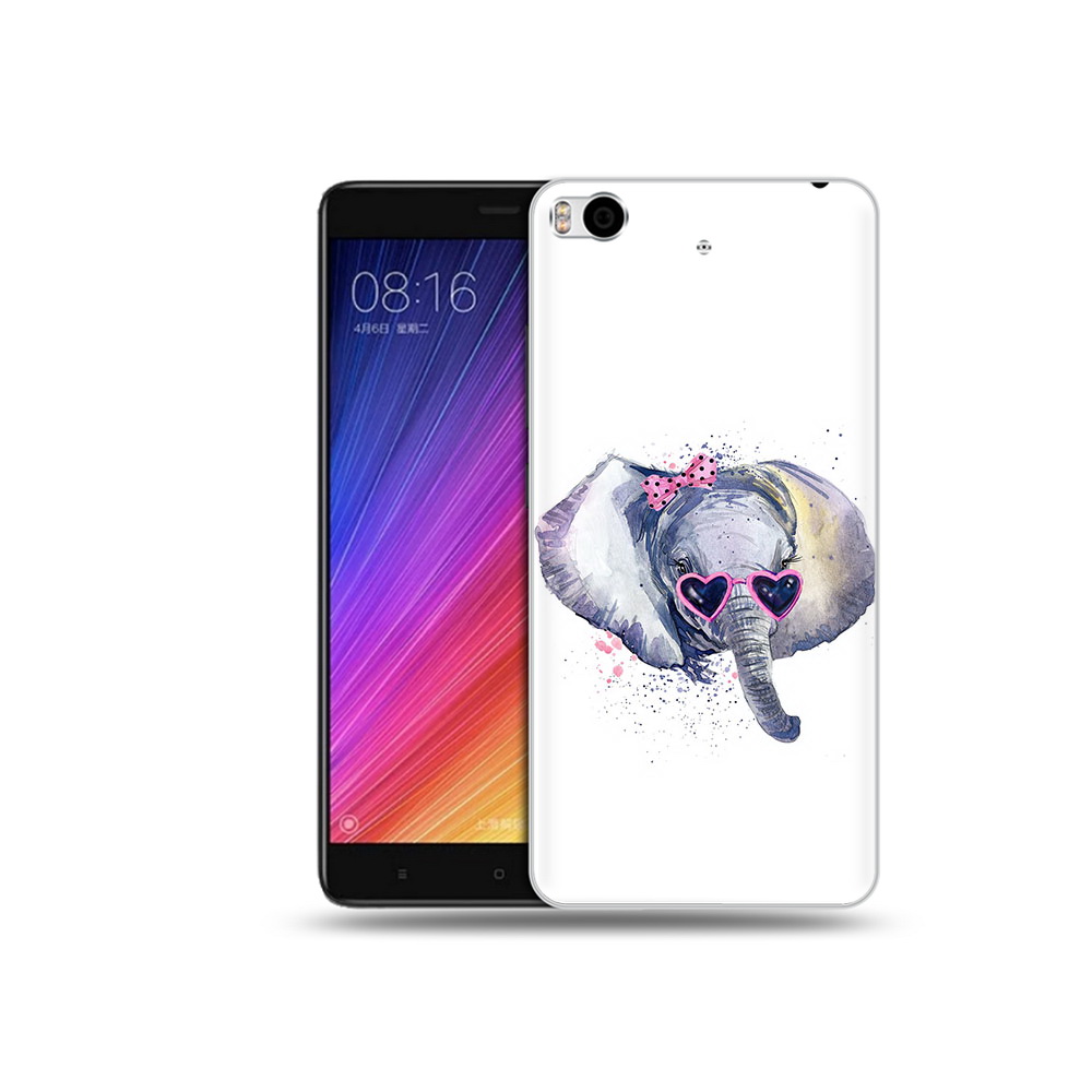 

Чехол MyPads Tocco для Xiaomi Mi 5S слоник в очках (PT91899.330.608), Прозрачный, Tocco