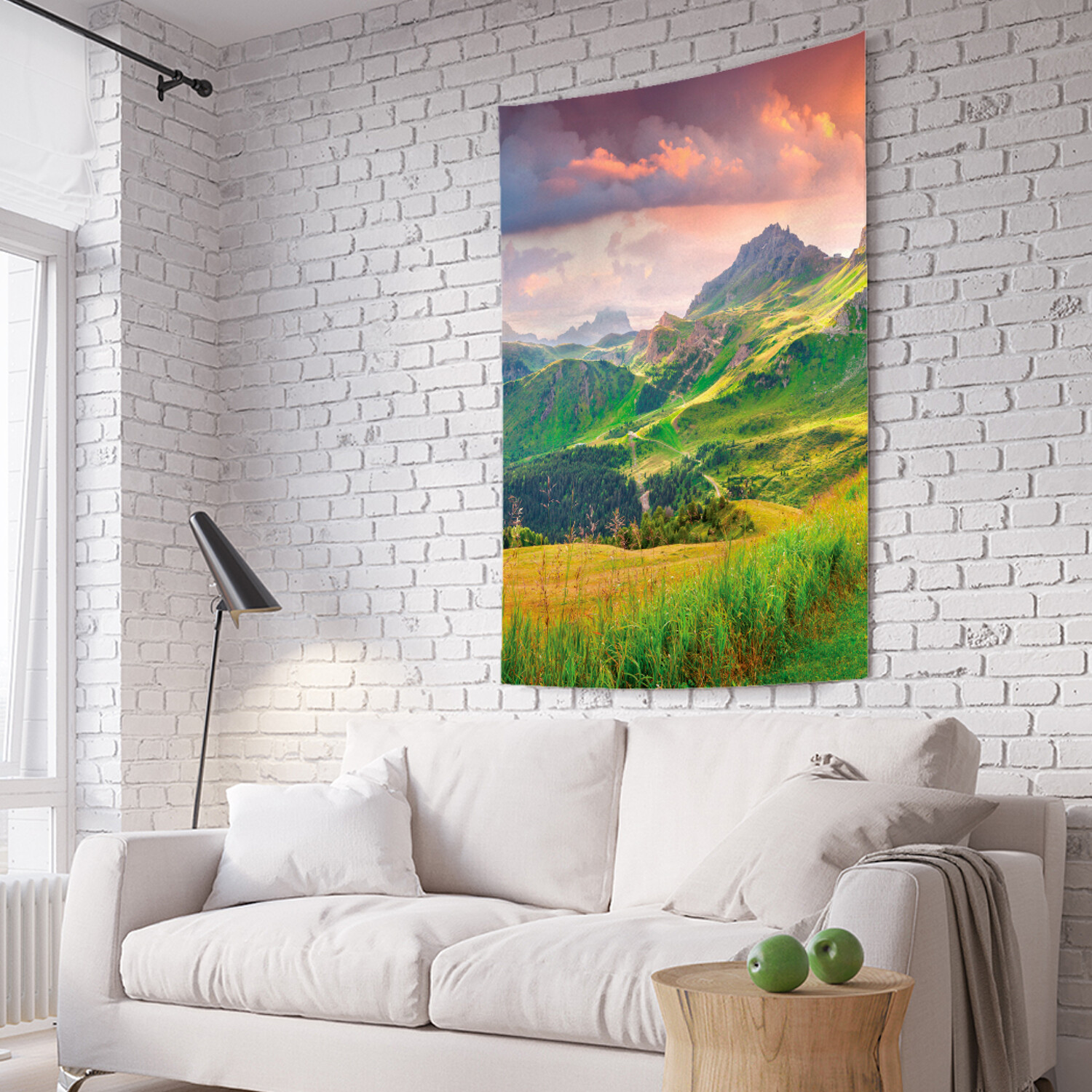 

Вертикальное фотопанно на стену JoyArty Горные странствия 150x200 см, Горные странствия