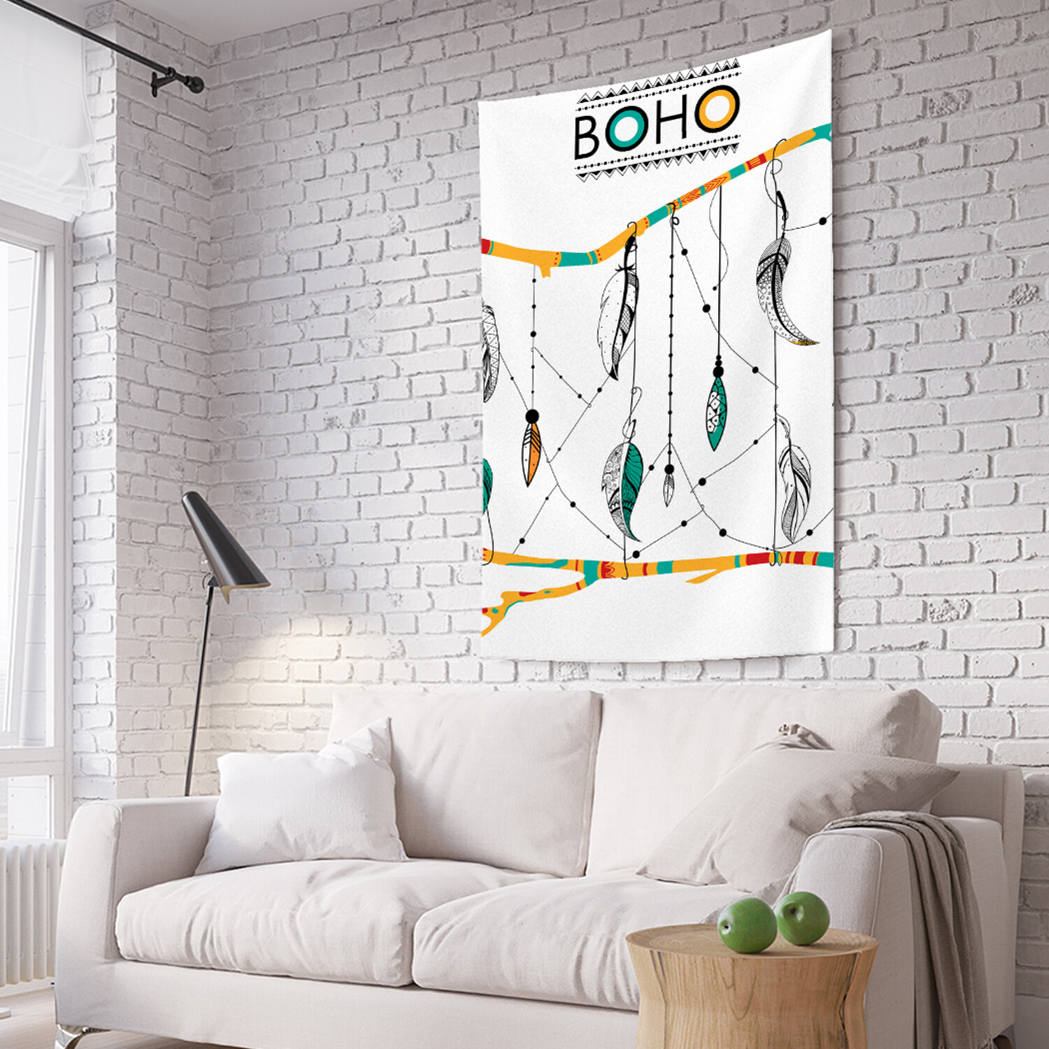 

Вертикальное фотопанно на стену JoyArty Бохо стилистика 150x200 см, Бохо стилистика