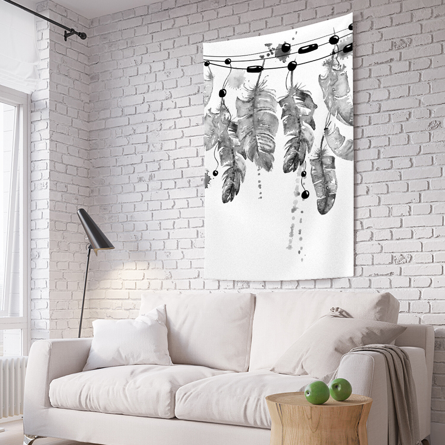 

Вертикальное фотопанно на стену JoyArty Комплект перьев 150x200 см, Комплект перьев