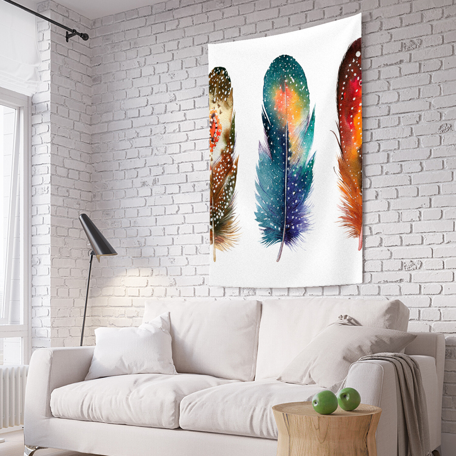 

Вертикальное фотопанно на стену JoyArty Галактические перья 150x200 см, Галактические перья