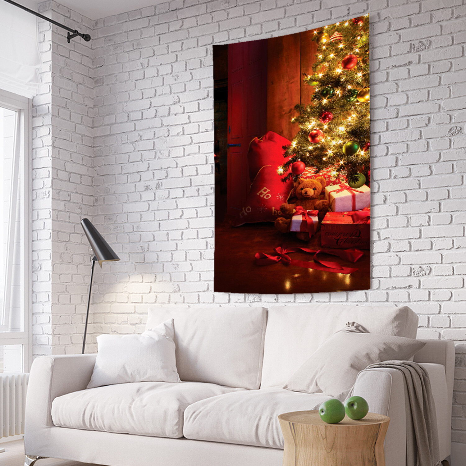 

Вертикальное фотопанно на стену JoyArty Праздничный уют 150x200 см, Праздничный уют