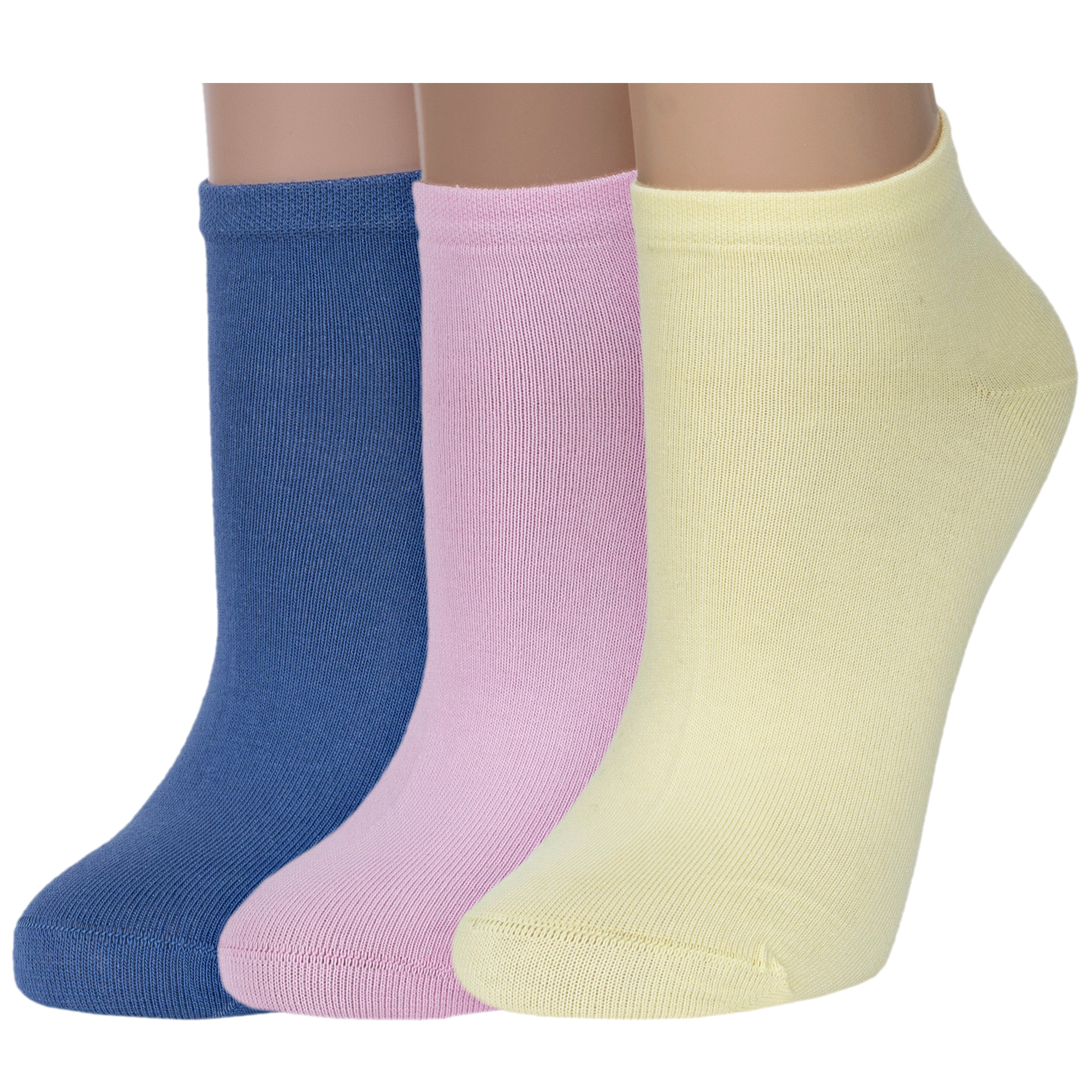 

Комплект носков женских Rusocks 3-Ж-1700 синих; розовых; желтых 23-25, 3-Ж-1700