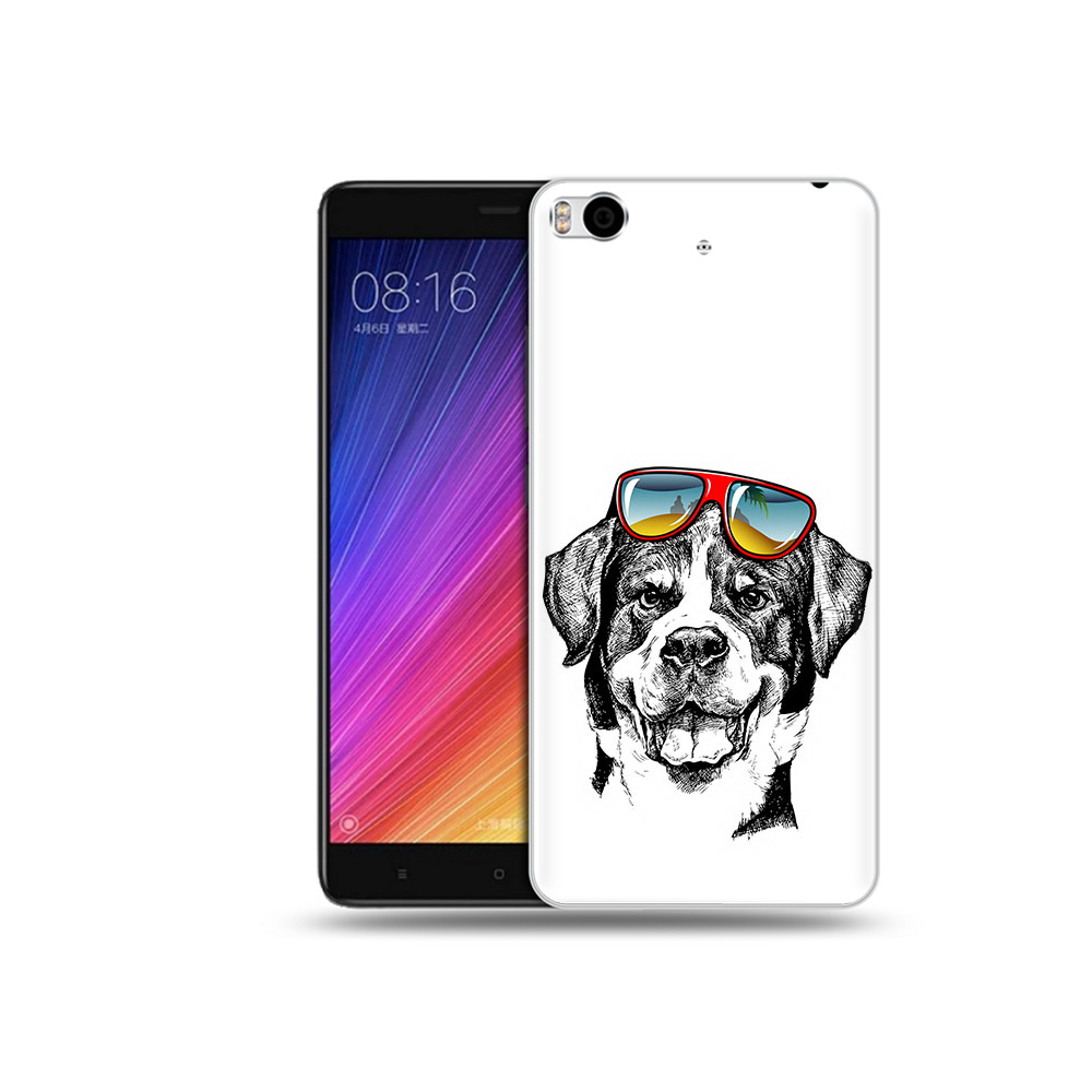 

Чехол MyPads Tocco для Xiaomi Mi 5S счастливая собака (PT91899.330.631), Прозрачный, Tocco