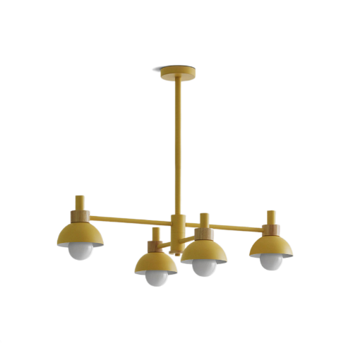 

Люстра на штанге FANTA A 4 lights Yellow от ImperiumLoft