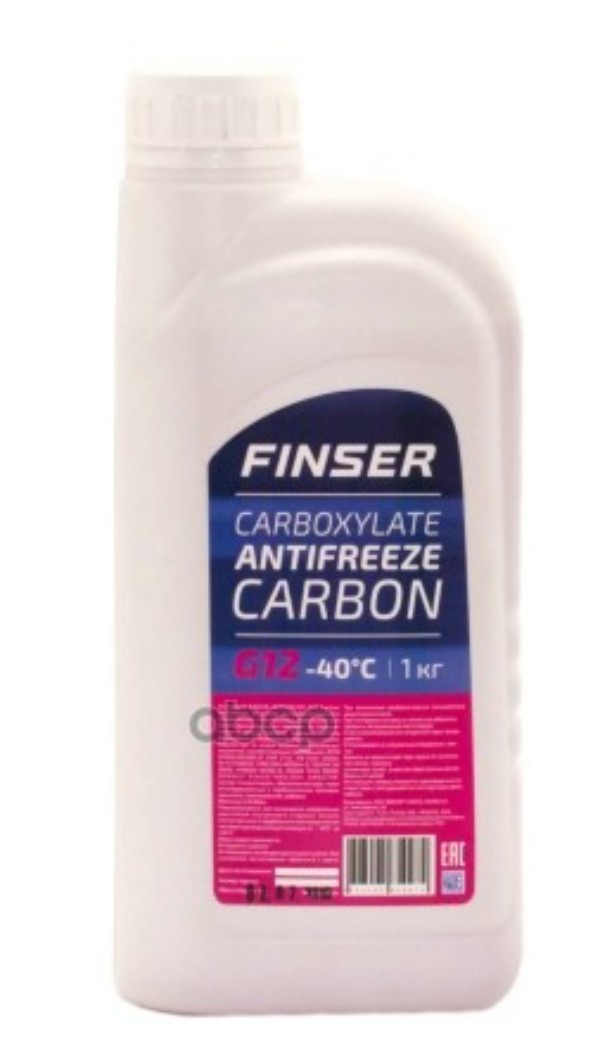 фото Antifreeze carbon g12 1кг (красный) finser арт. 4627095850974