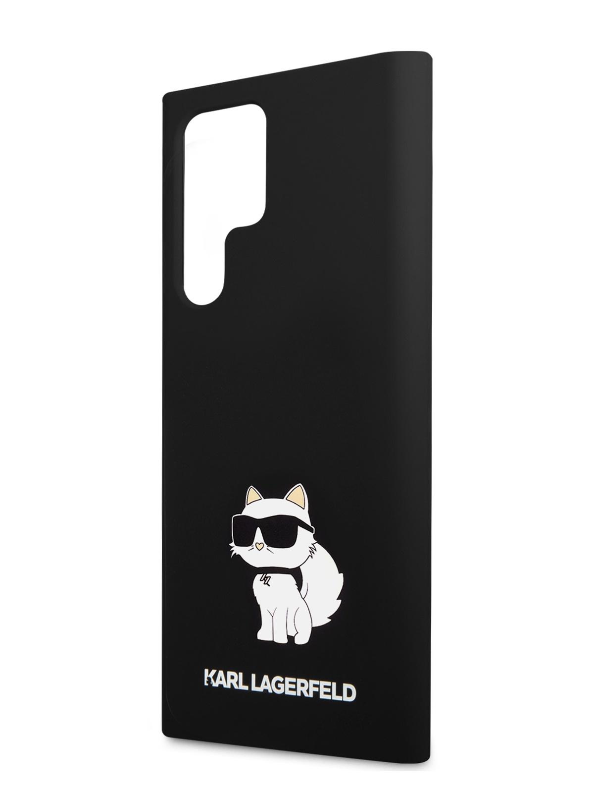 

Чехол Karl Lagerfeld для Galaxy S24 Ultra с эффектом Soft touch Hard Black, Черный