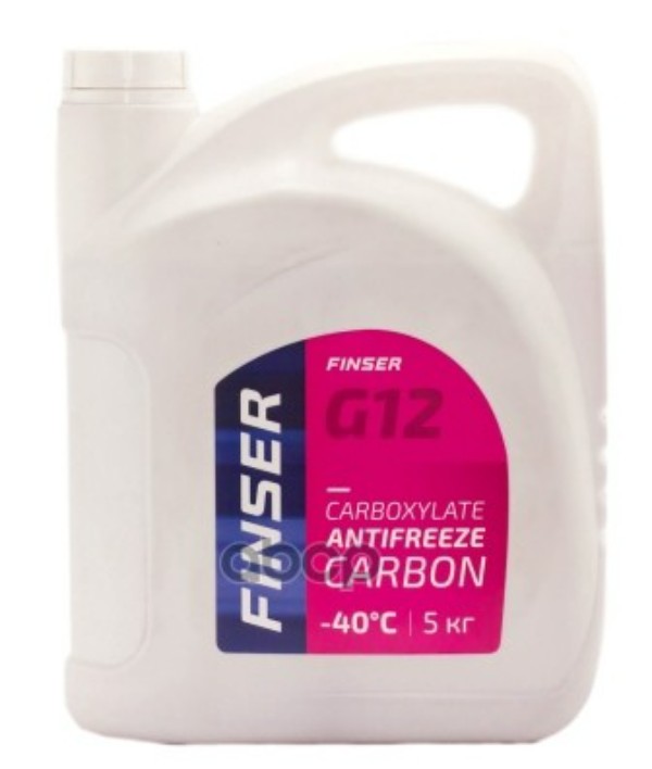 фото Antifreeze carbon g12 5кг (красный) finser арт. 4627095850950