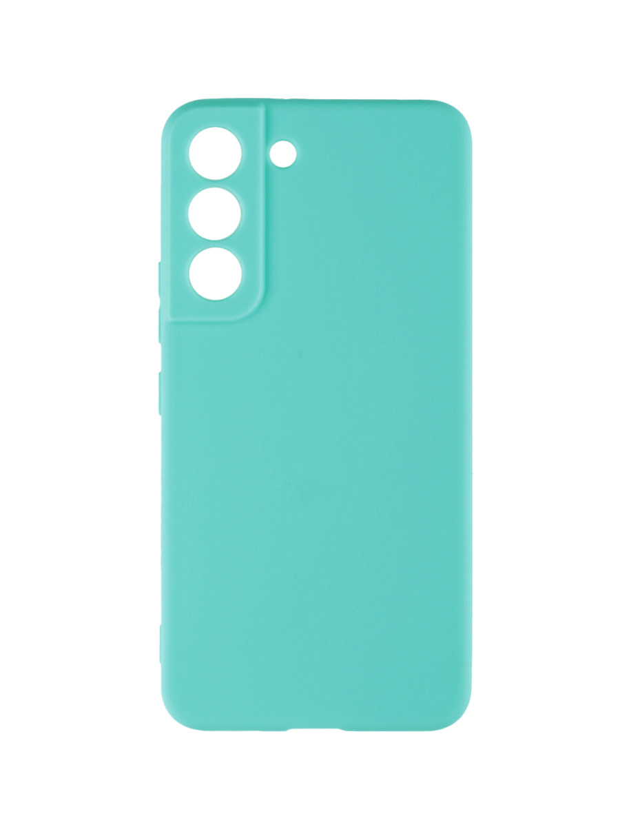 

Чехол для Samsung S22 бирюзовый, защита камеры, Голубой, ZSM-SAM-S22