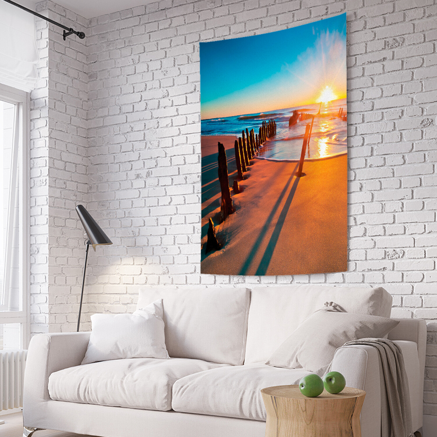 

Вертикальное фотопанно на стену JoyArty Скелет корабля 150x200 см, Скелет корабля