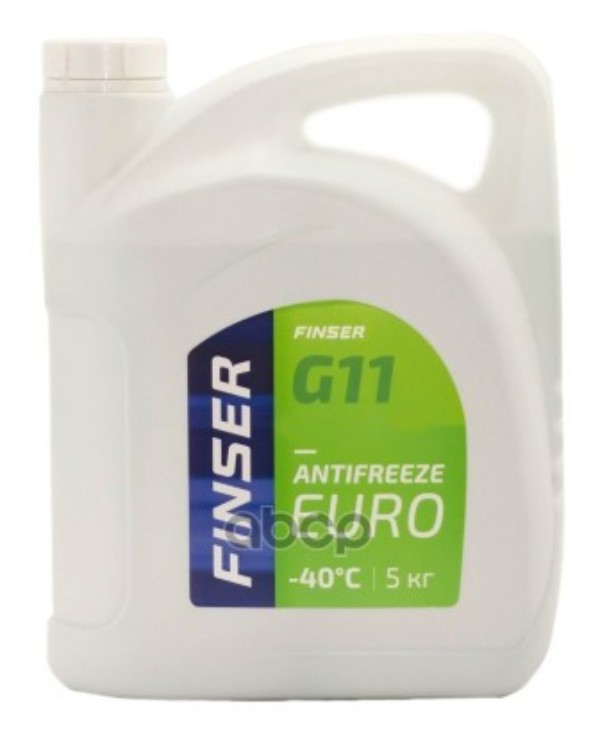 фото Antifreeze euro g11 5кг (зеленый) finser арт. 4627095850097