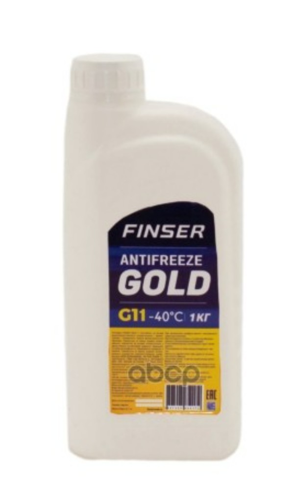 фото Antifreeze gold g11 1кг (желтый) finser арт. 4627095850172