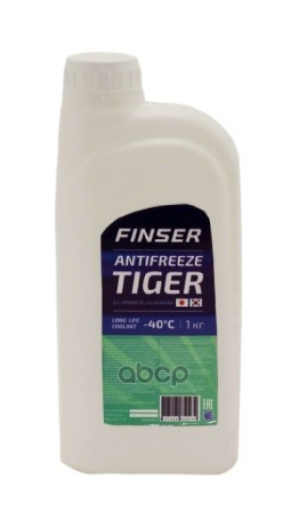 фото Antifreeze tiger long life g12 1 кг (зеленый) finser арт. 4627095852053