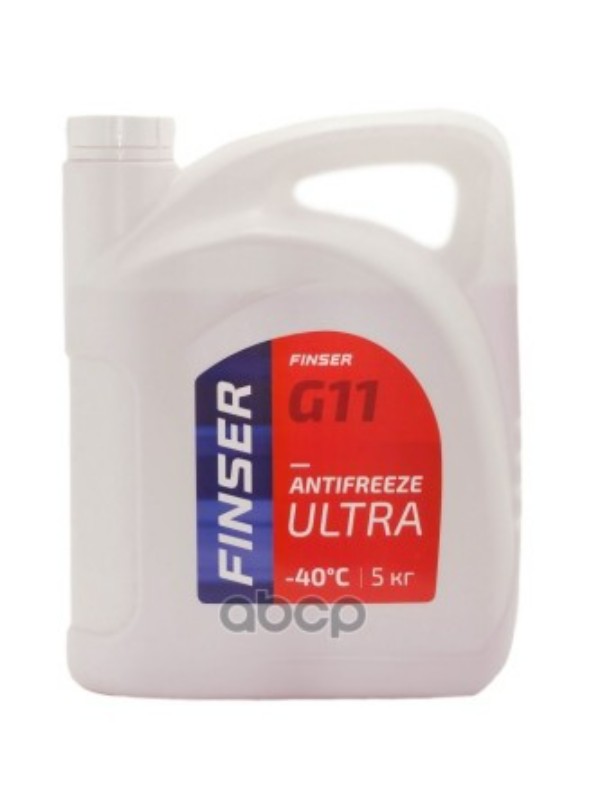 фото Antifreeze ultra g11 5кг (красный) finser арт. 4627095850035