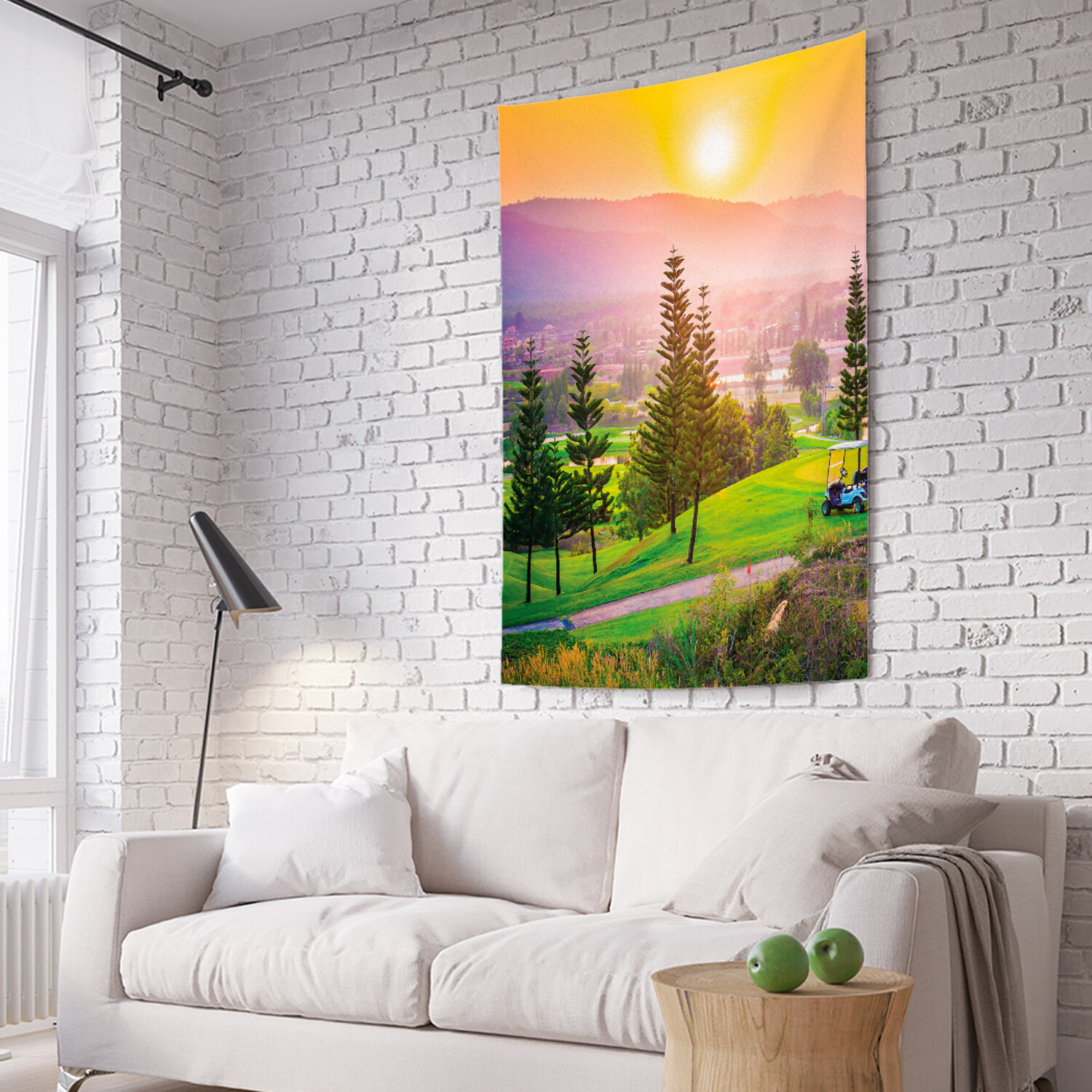 

Вертикальное фотопанно на стену JoyArty Лесной гольф 150x200 см, Лесной гольф