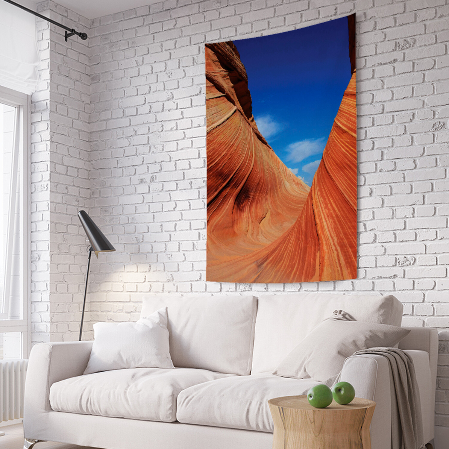 

Вертикальное фотопанно на стену JoyArty Волнистые горы 150x200 см, Волнистые горы