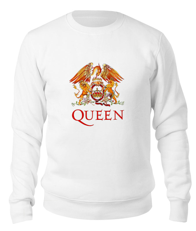

Свитшот унисекс Printio Queen group белый S, Queen group
