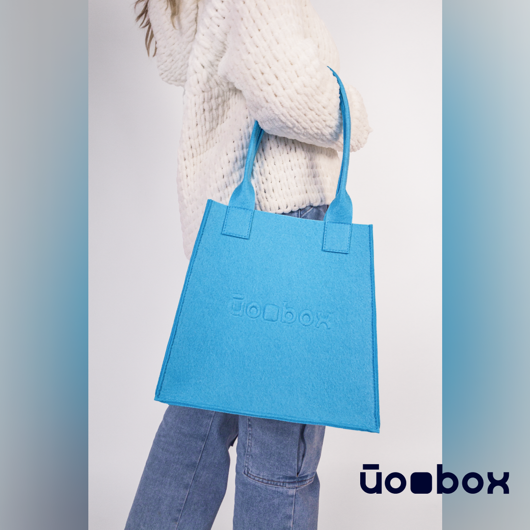 

Шоппер унисекс Йоbox Леди, голубой, Леди