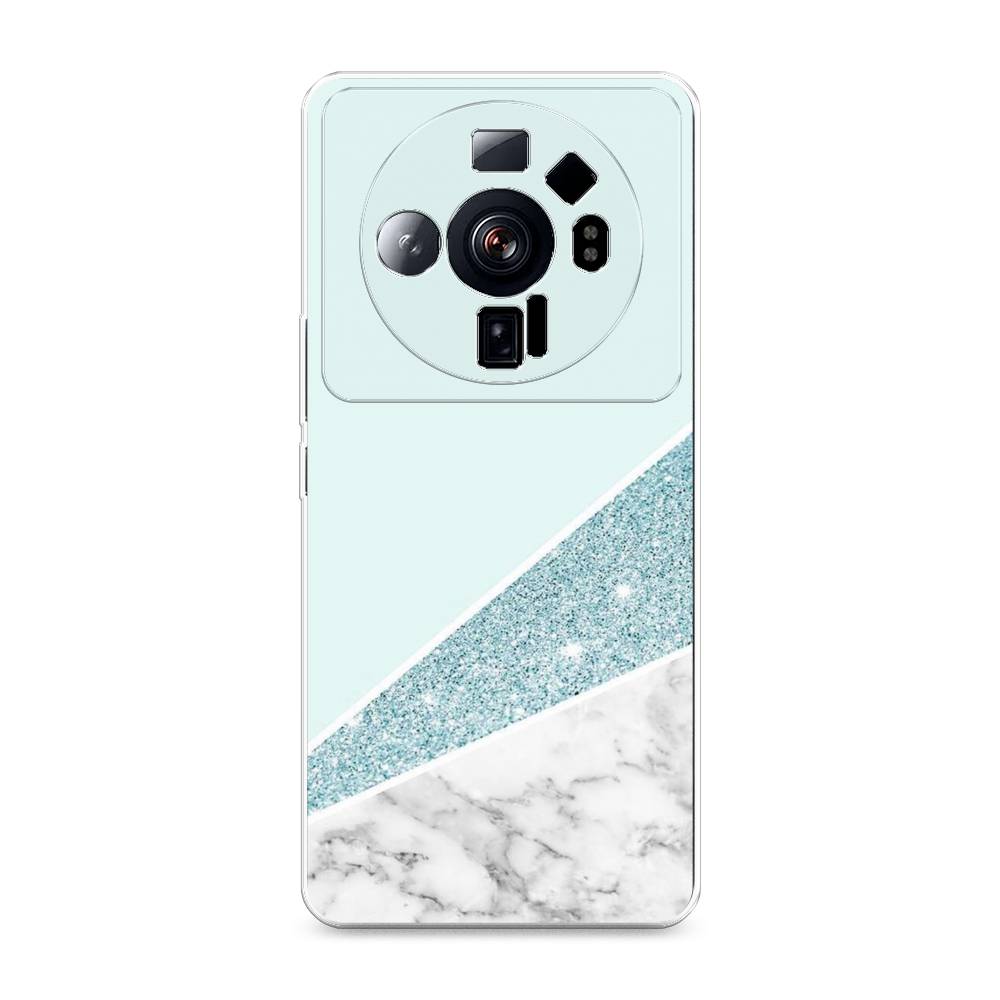 

Чехол Awog на Xiaomi 12S Ultra "Мрамор с голубыми блестками", Разноцветный, 314550-3